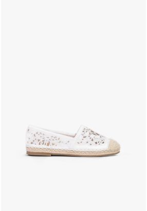 Floral Details Espadrille Sandals