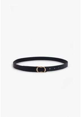 Monogram Buckle Belt