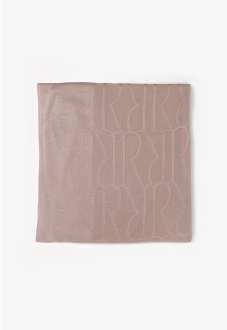 Monogram Knitted Hijab