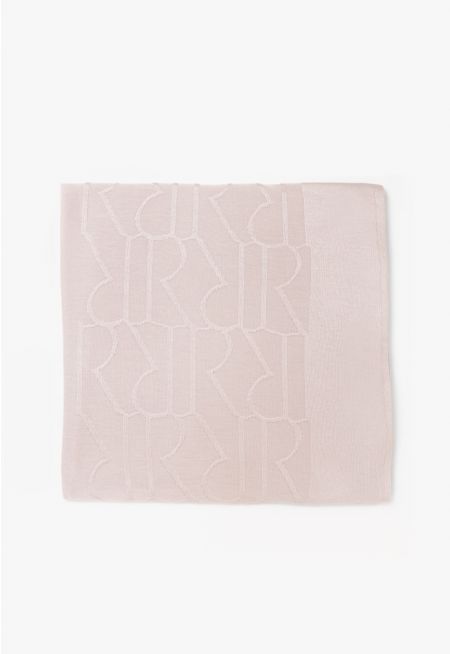 Monogram Knitted Hijab