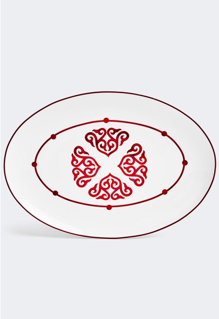 Bone China Serving Dish 14 Inch 