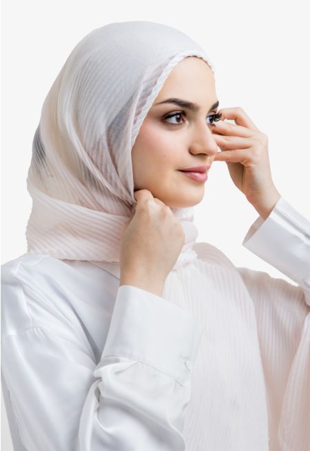 حجاب بلونين بثنيات