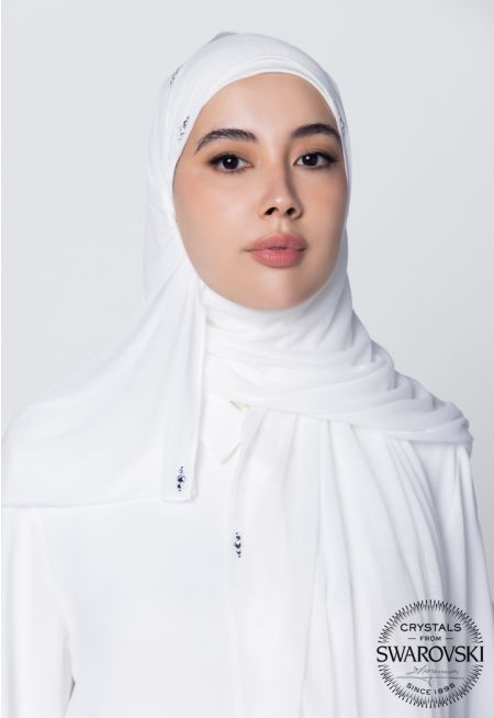 حجاب مرصع بكرستال السوارفسكي